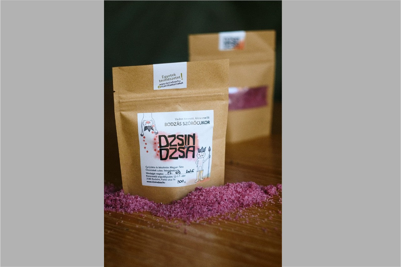 Bodzás szórócukor